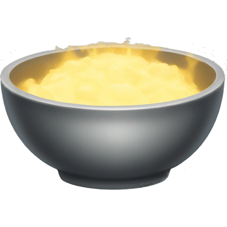 A lit bowl emoji