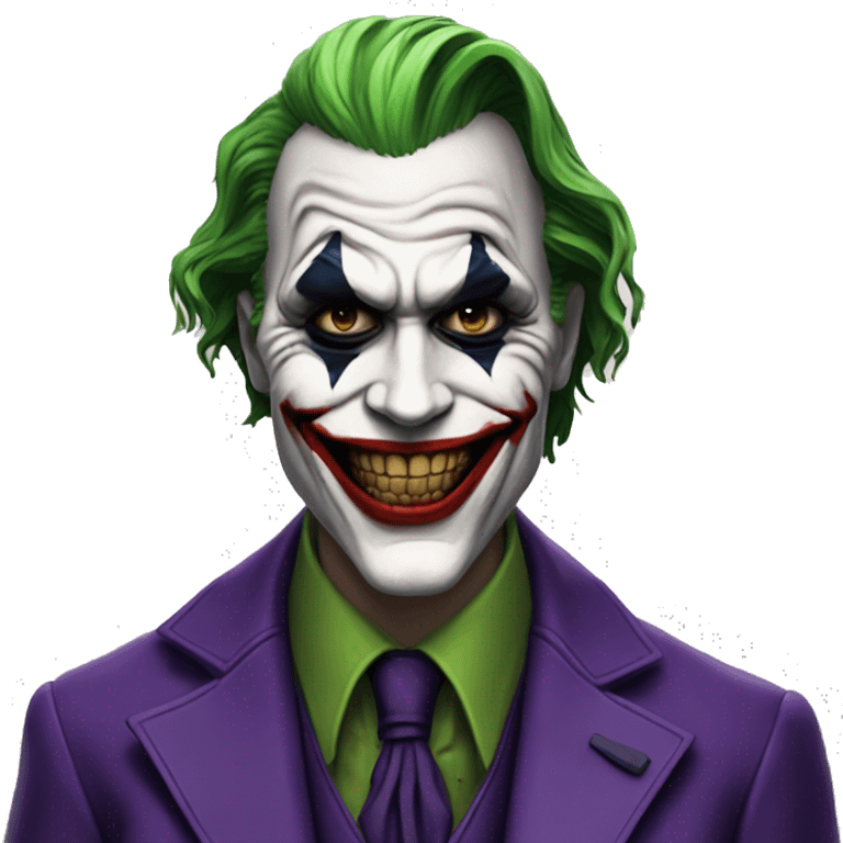 The Joker but rotting emoji