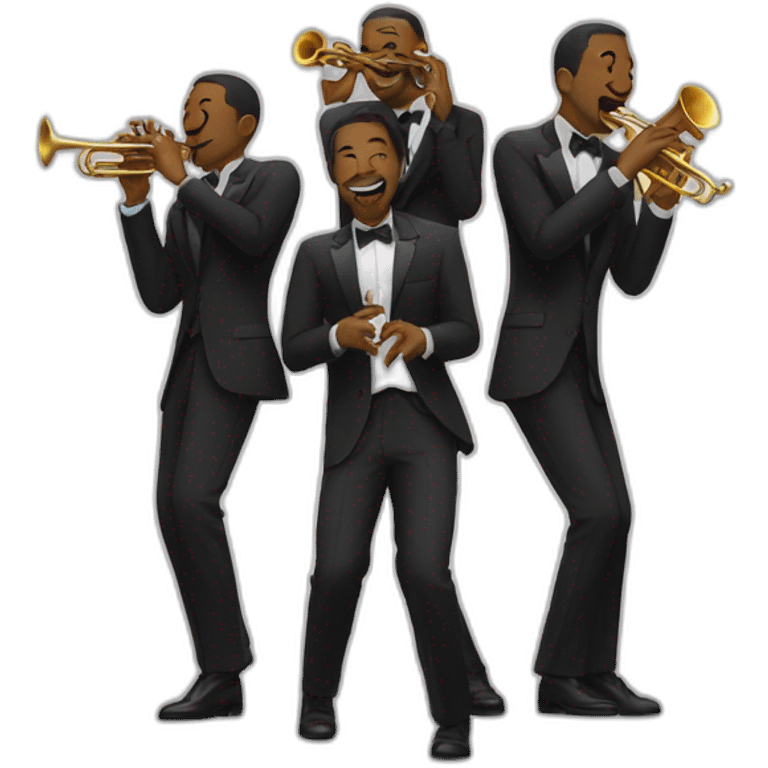 Groupe qui fait du jazz emoji