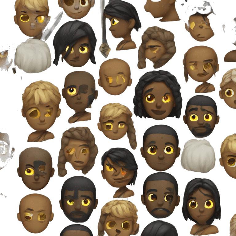 Black warriors  emoji