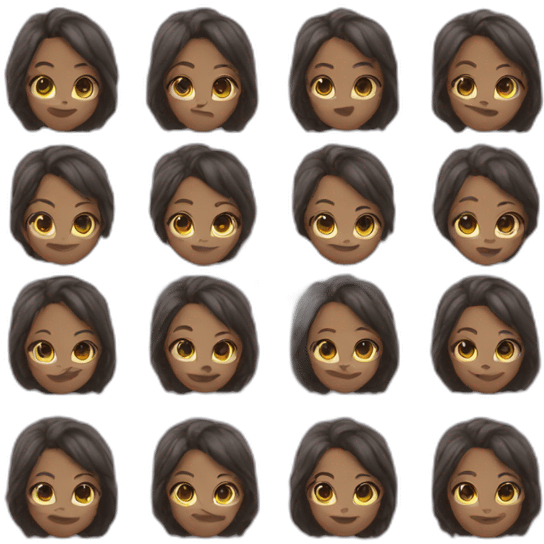 Woman clou emoji