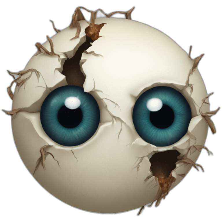 decaying eyeball emoji