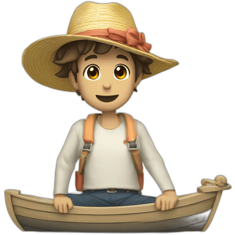 the sunny (straw hat crew's boat) emoji