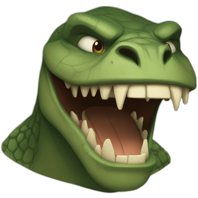 Killer croc emoji