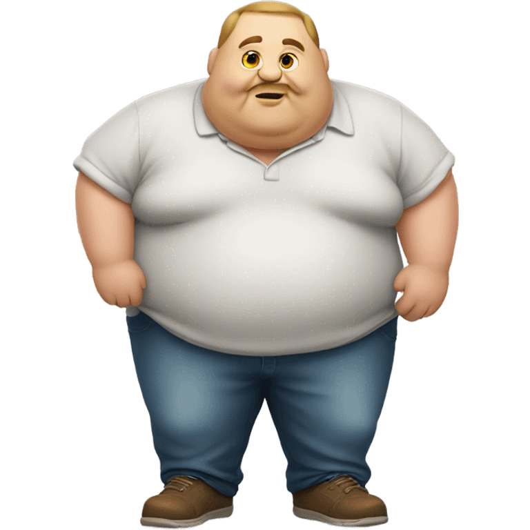 fat man emoji