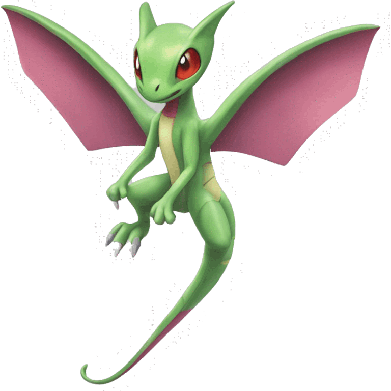 Full body Flygon-Genesect-Pokémon emoji