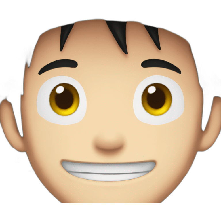 Luffy smile emoji