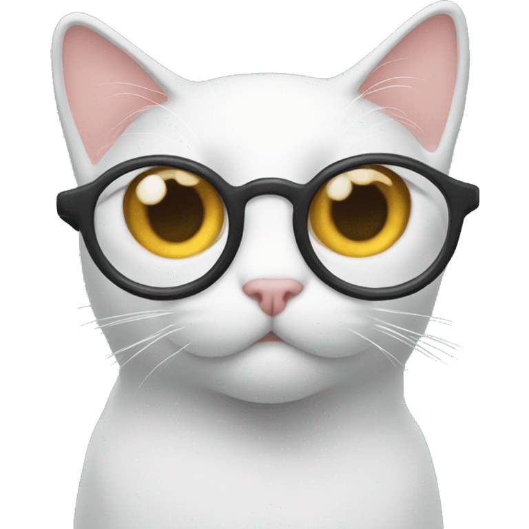 Gato optometra  emoji