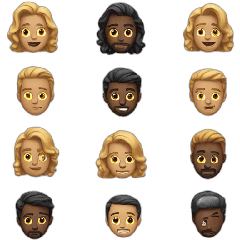 Guy podcast emoji