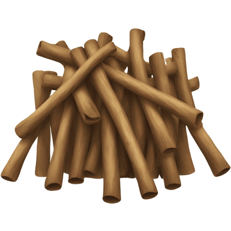 A bundle of sticks bound together  emoji