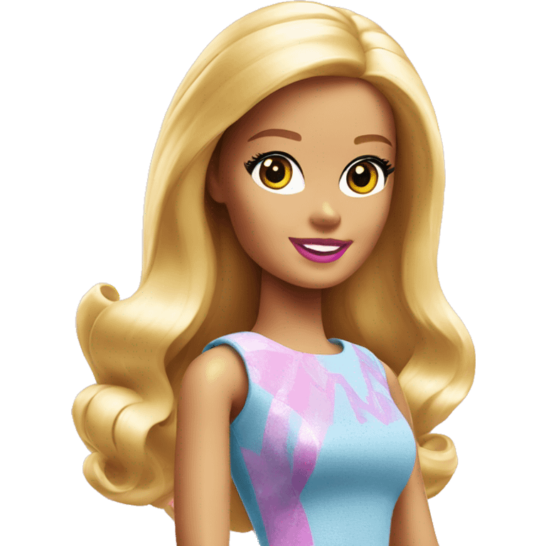 Barbie logo emoji