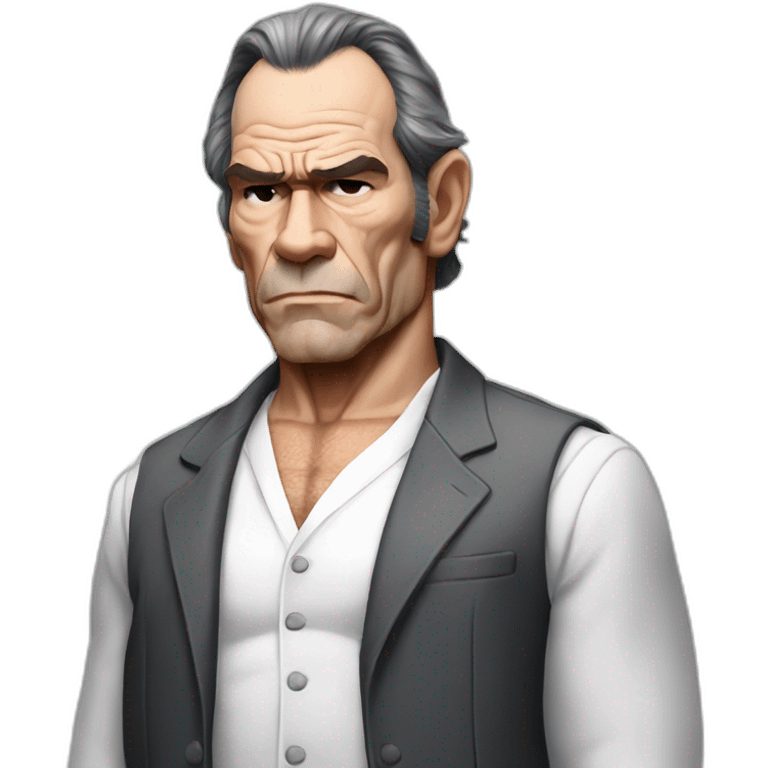 tommy lee jones serious shoulders emoji