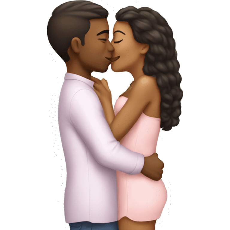 Kissing-cay emoji