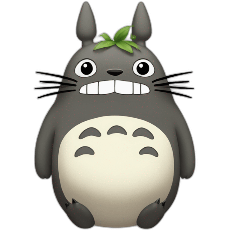 Trump as totoro emoji