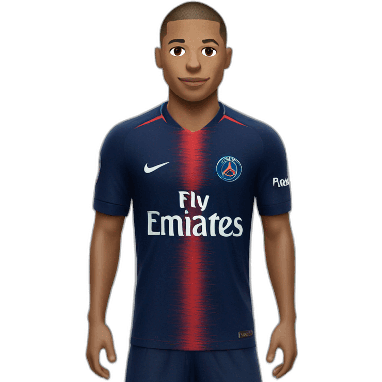 kylian mbappe psg emoji