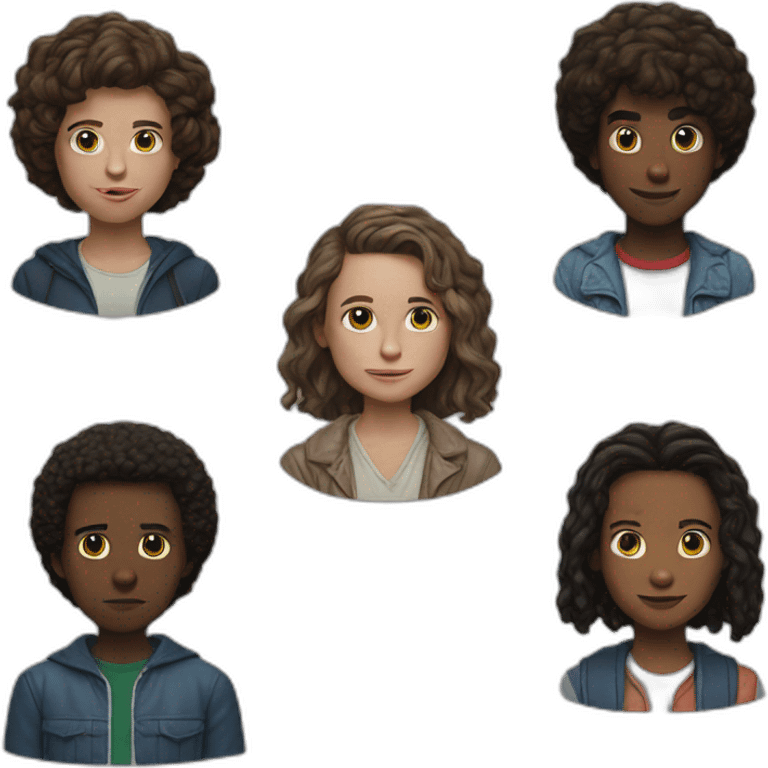 Stranger things emoji