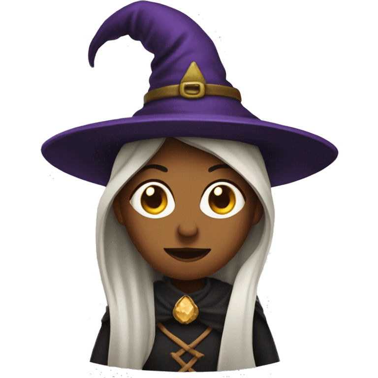 a witch with a sultan outift emoji