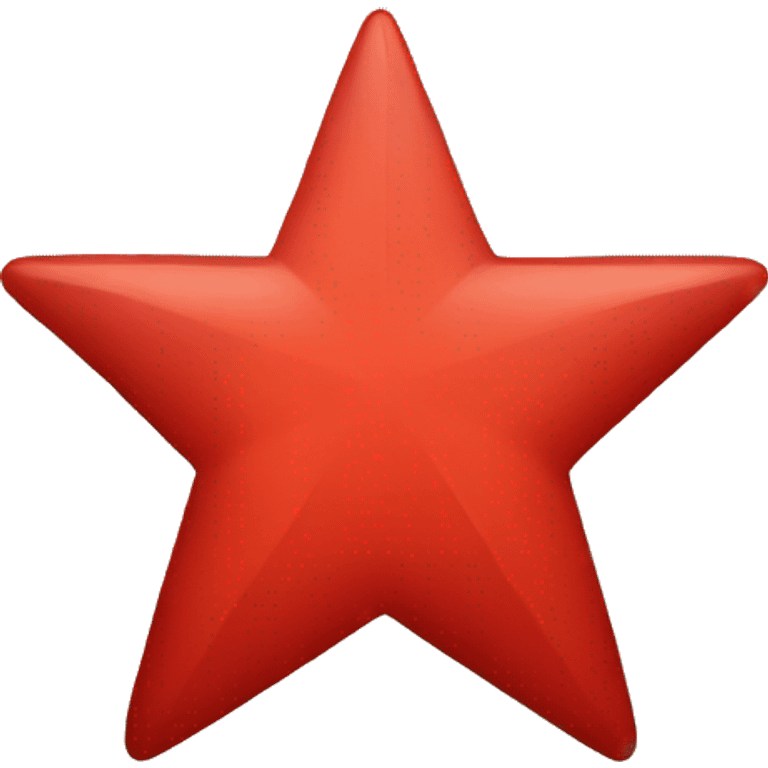 Red Star emoji