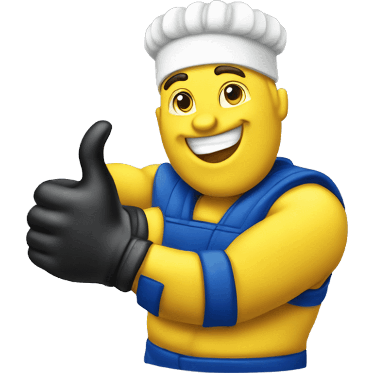 michelin tire guy, thumbs up emoji