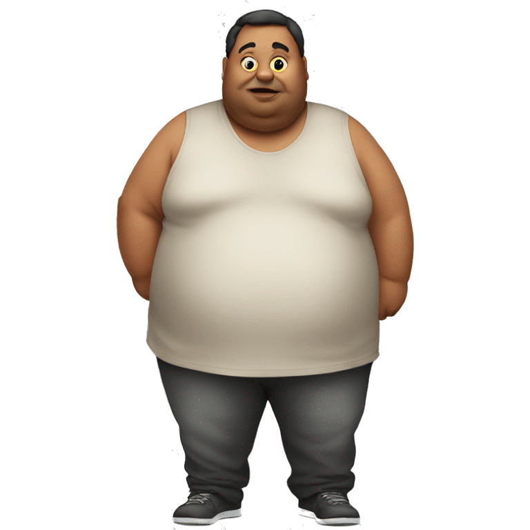 fat person emoji