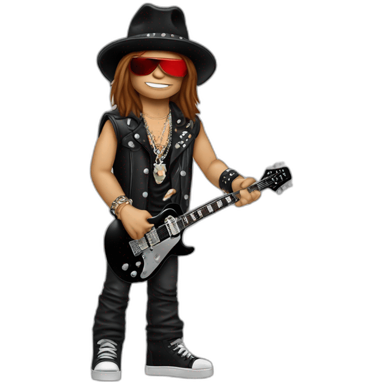 Slash guitarist and Axl rose emoji