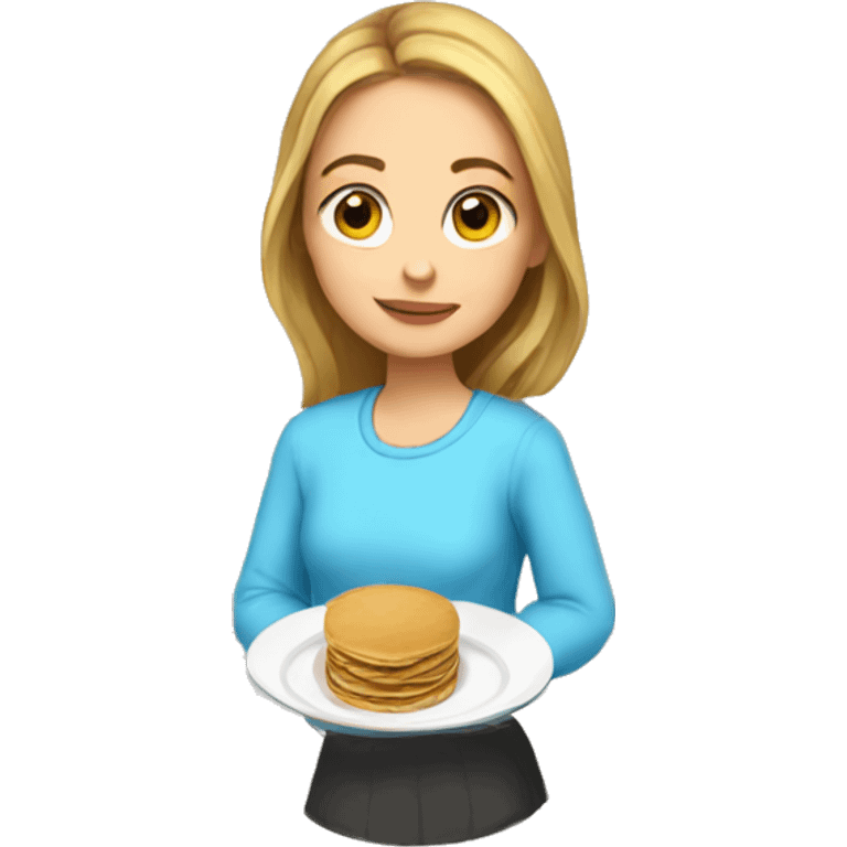 Polina love pancakes  emoji