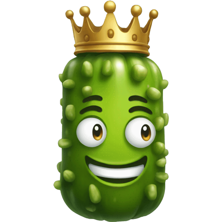 King of pickles emoji