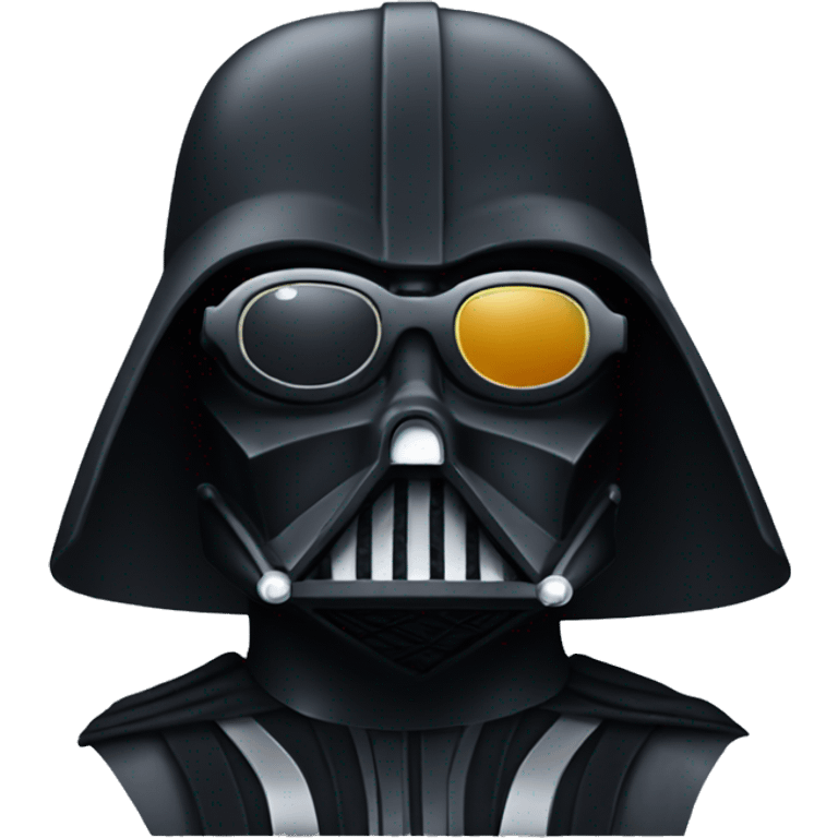 Darth Vader with sunglasses  emoji