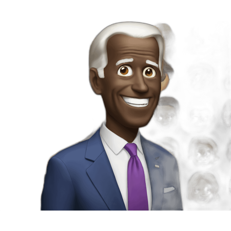 joe biden blackface daked emoji