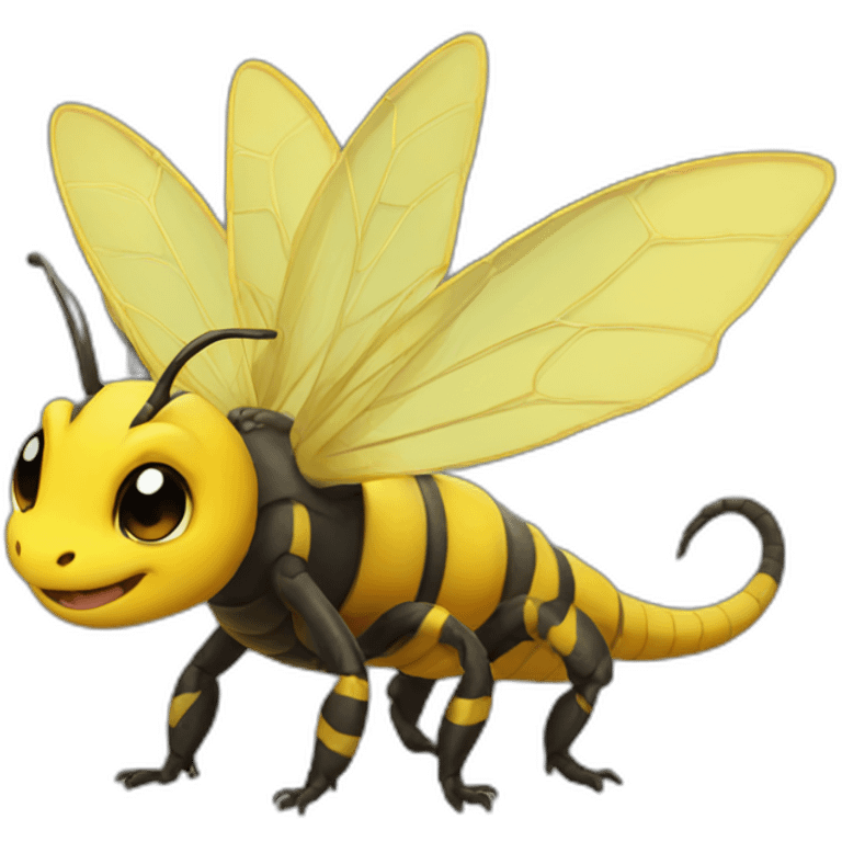 bee dragon emoji