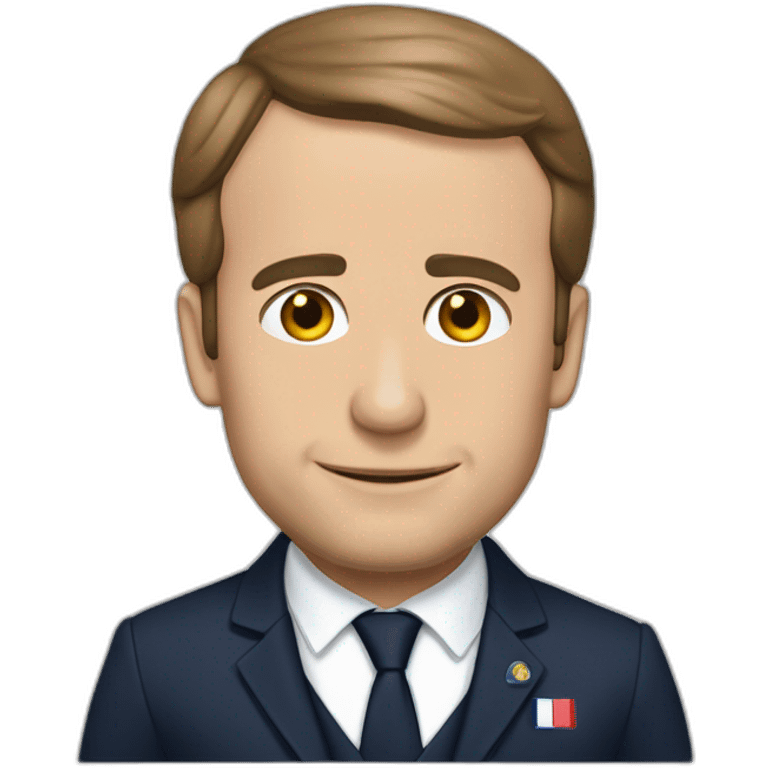 Macron qui écrase la france emoji