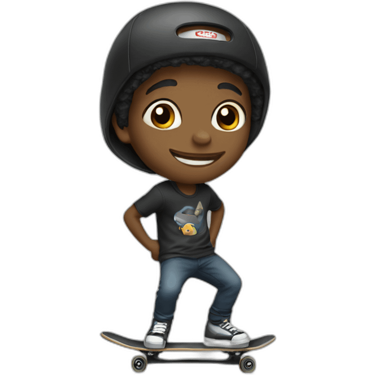 skater boy emoji