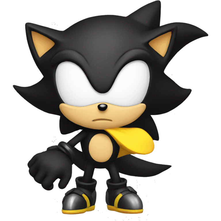 Shadow sonic emoji