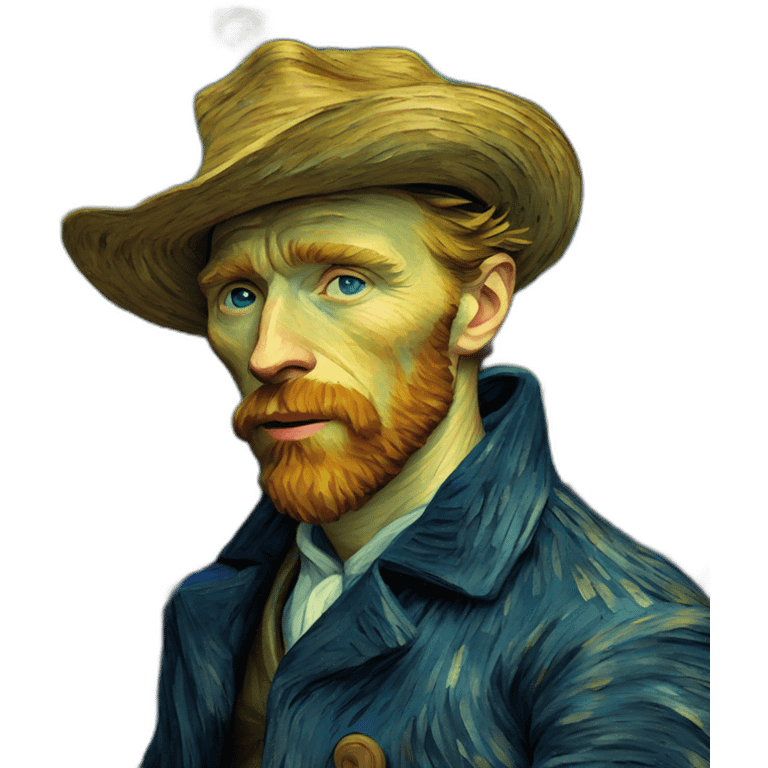 Van Gogh starry night emoji