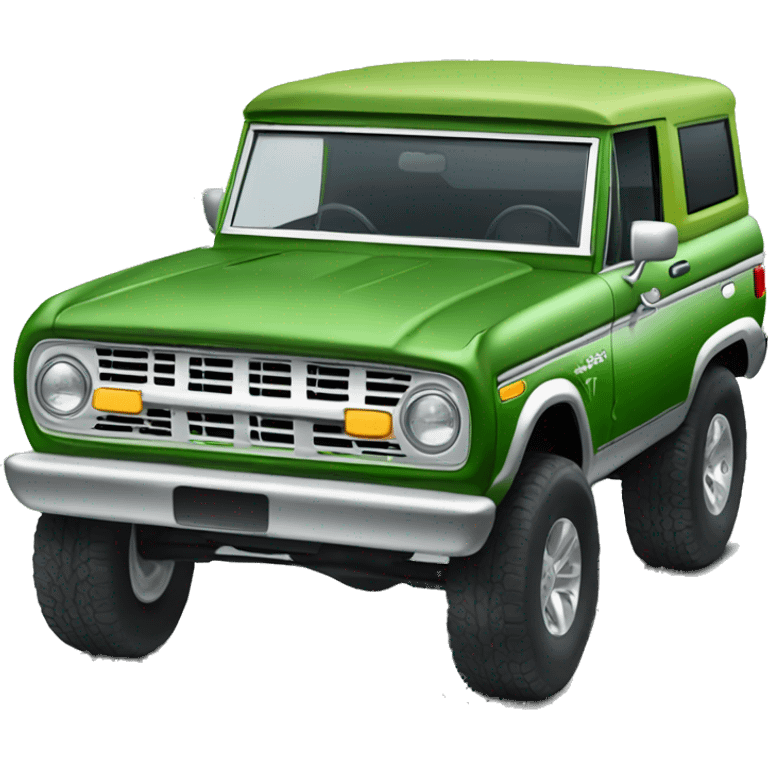 Green beans on ford bronco  emoji