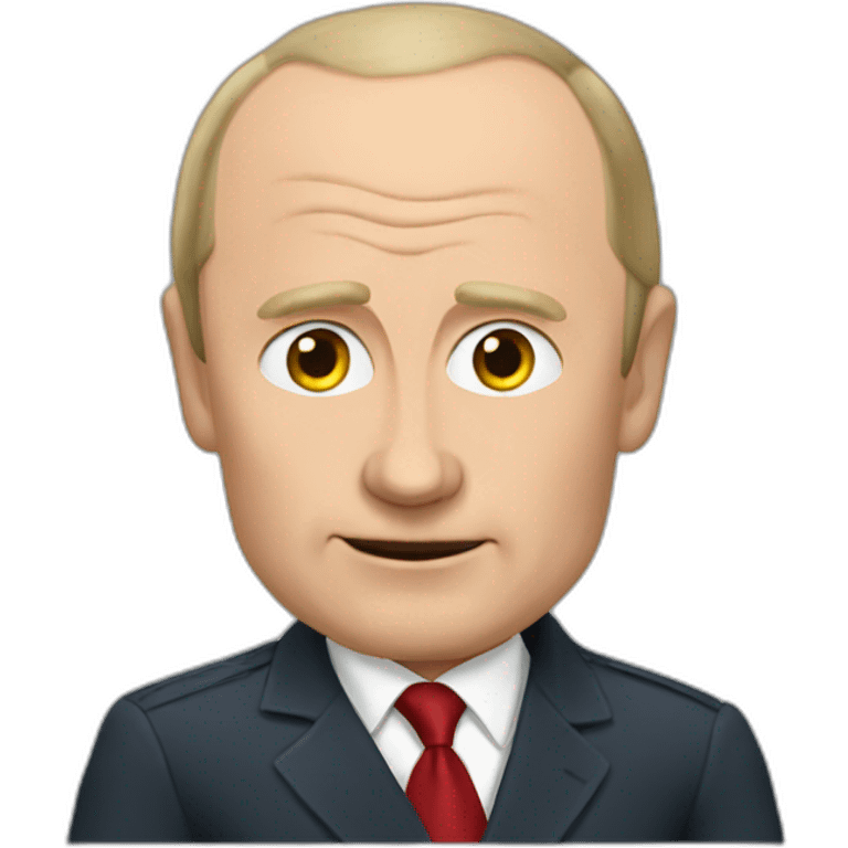 Crazy putin in wheelchair emoji