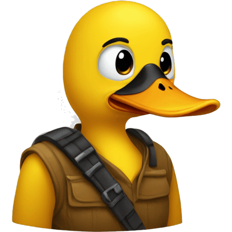 Yellow Robber duck emoji