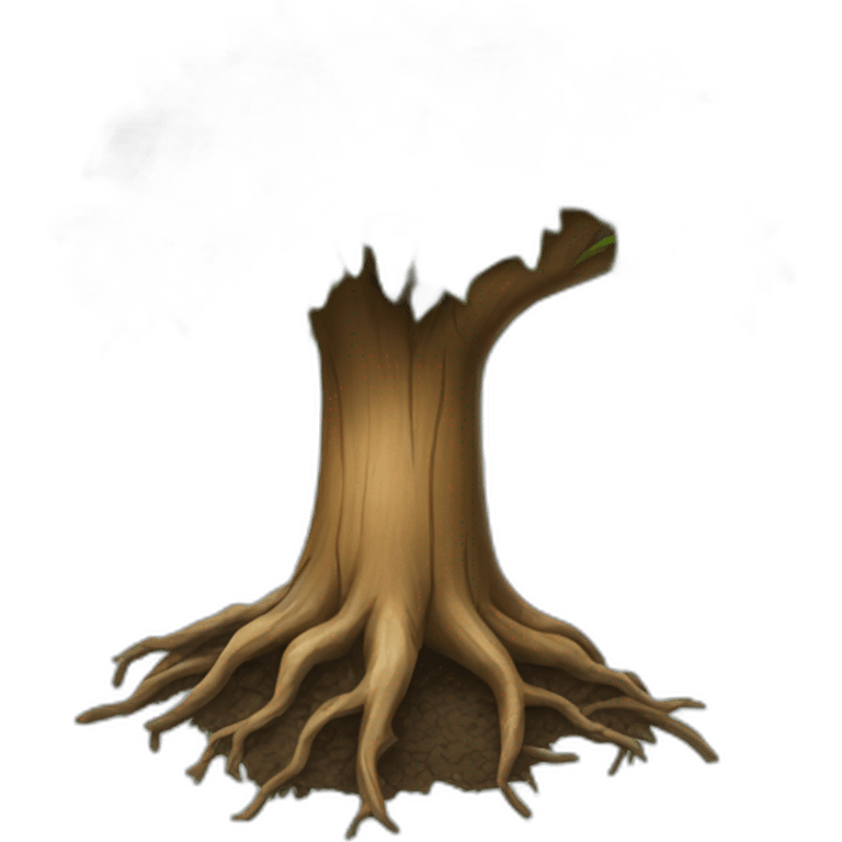 tree root emoji