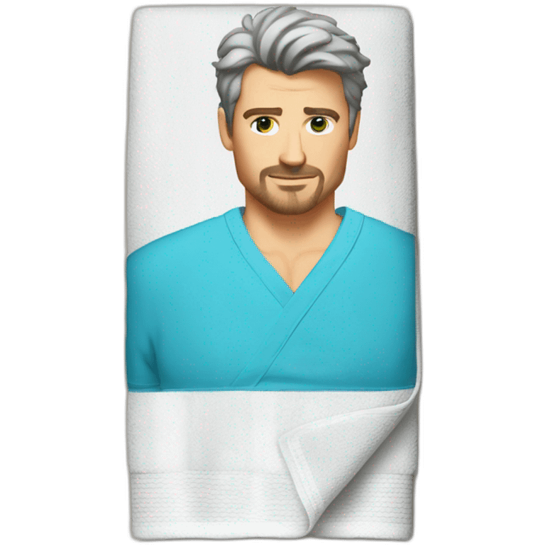 Mark Sloan towel emoji