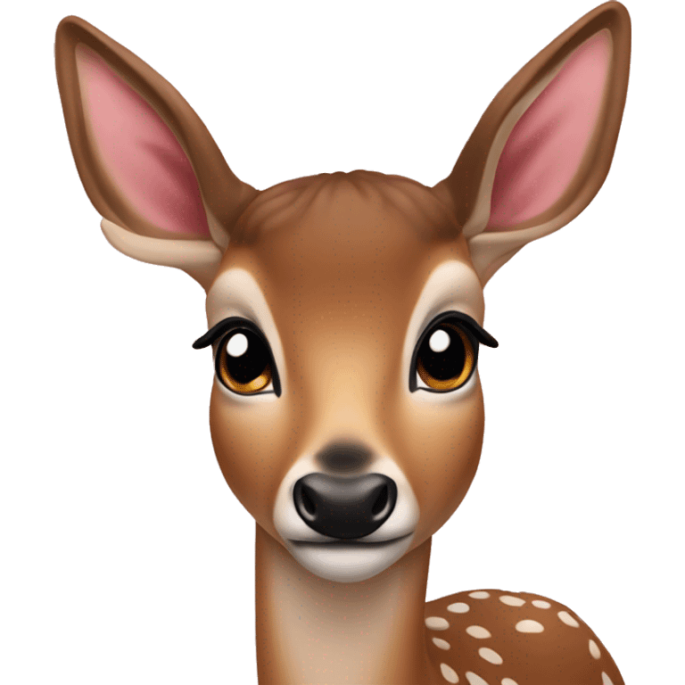 Coquette deer emoji