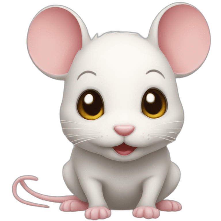 Souris mignonne  emoji