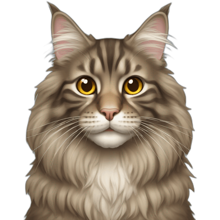 maine coon cat emoji