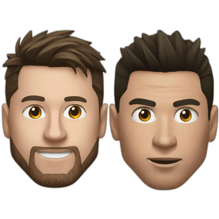 Messi vs ronaldo emoji