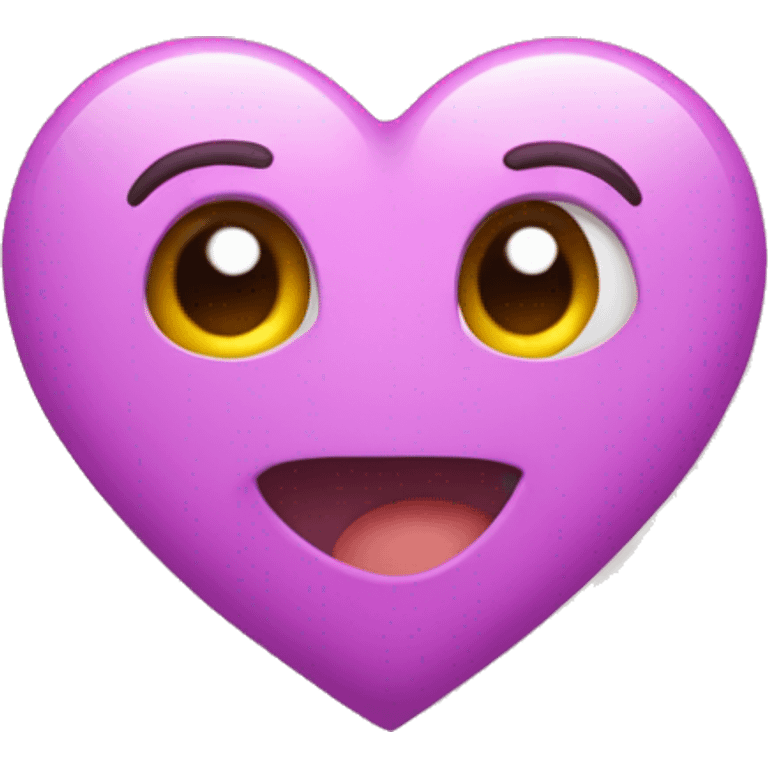 Love heart with the word “you” inside  emoji