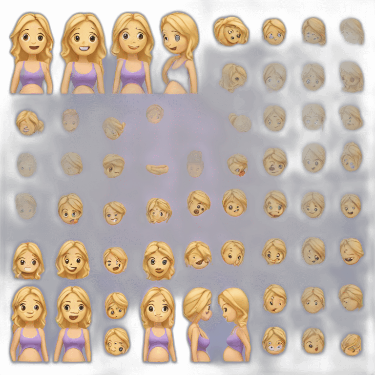 Blond pregnant Woman has 29th Birthday emoji