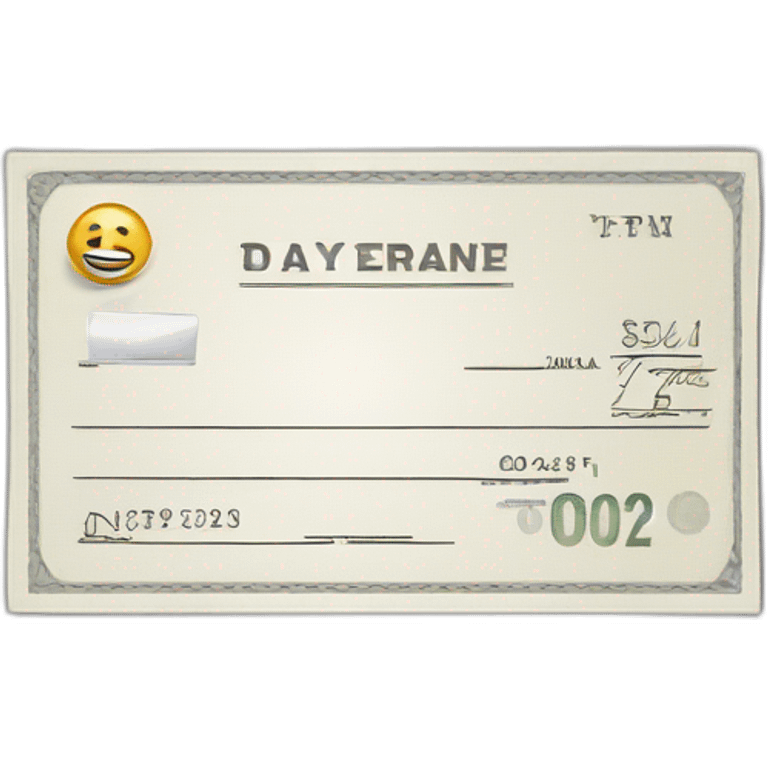 paycheck emoji