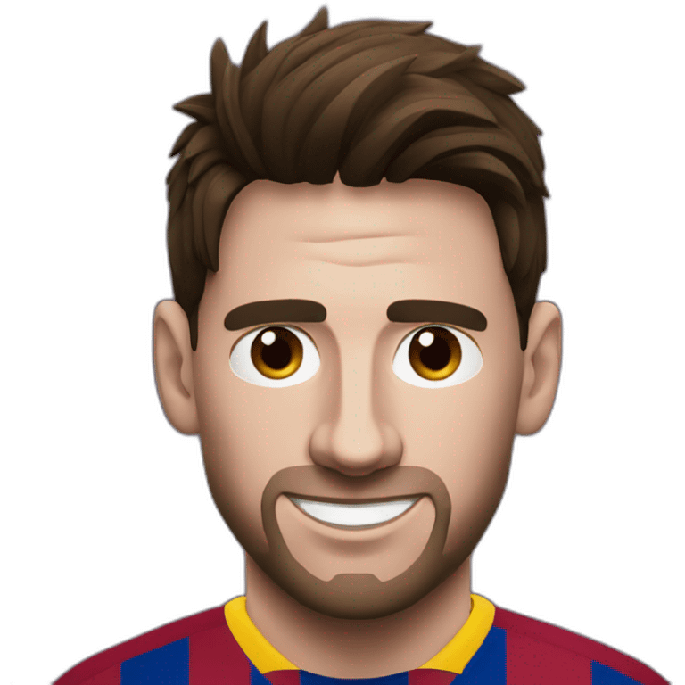 fc Barcelona messi emoji