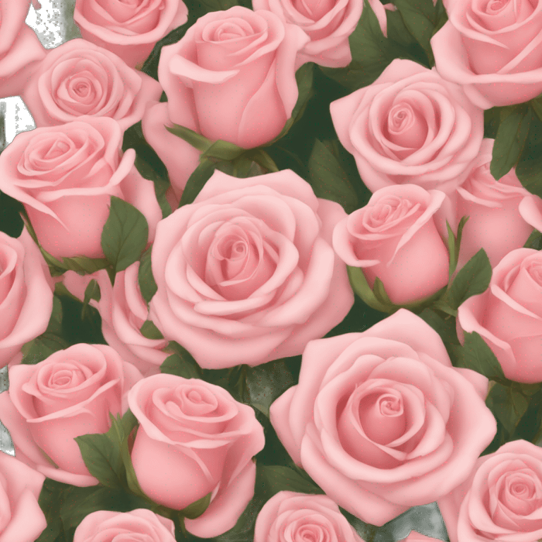 A hude rose bouquet  emoji