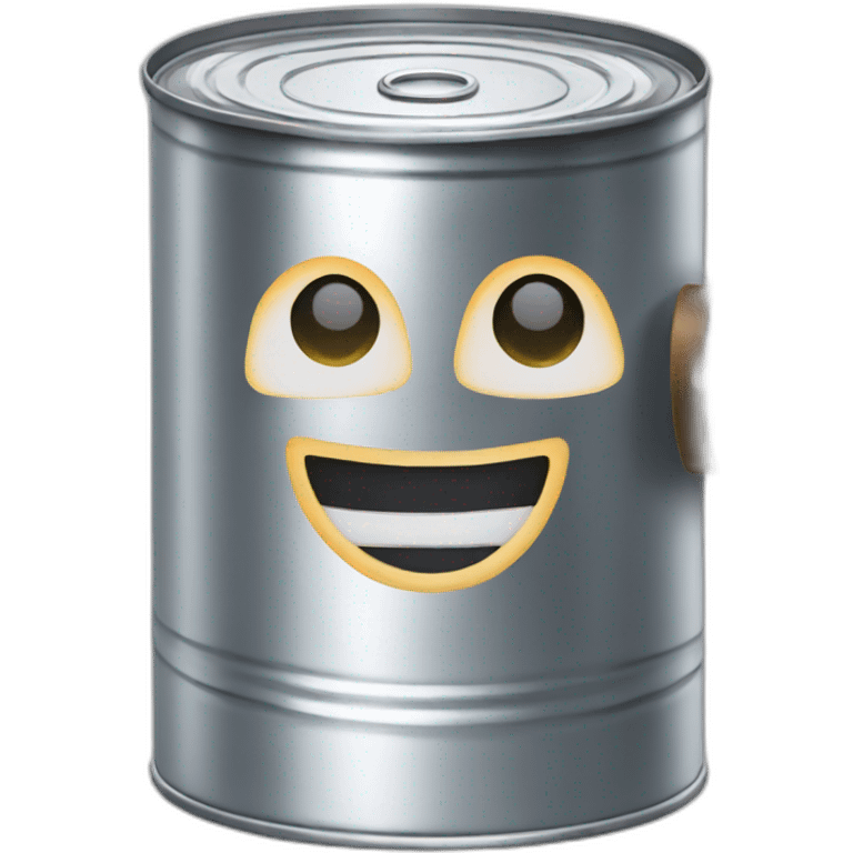 A tin can calling someone on the phone  emoji