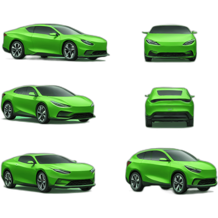 concept car green emoji